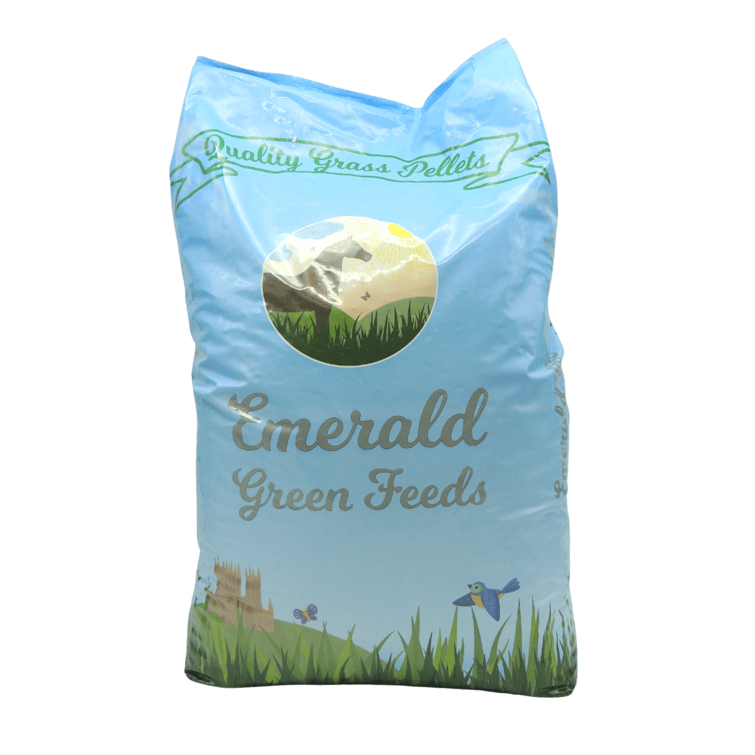 Emerald Green Grass Pellets