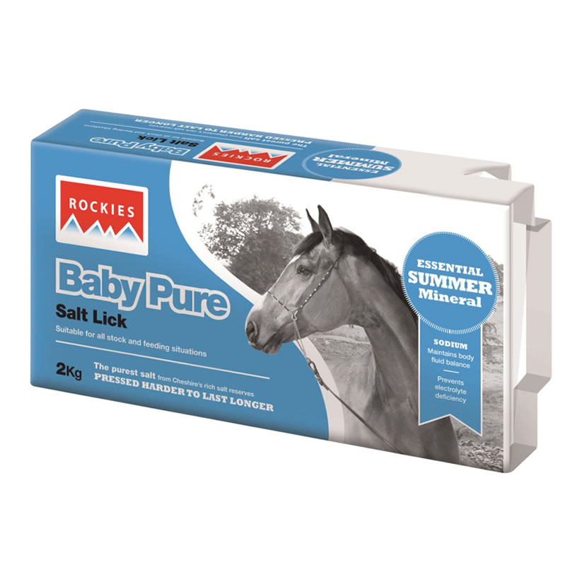 PJ Laight Rockies Baby Pure Salt Lick 2kg