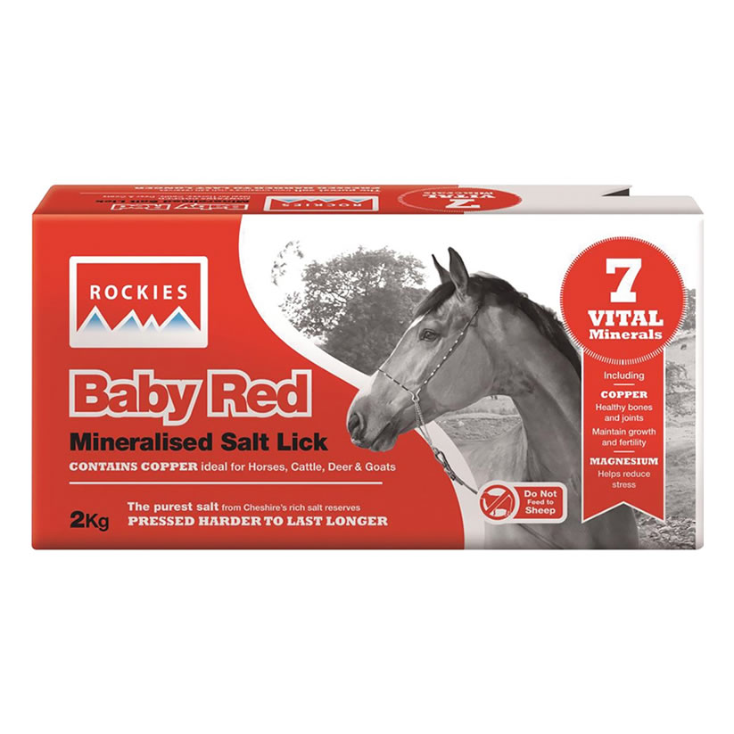 PJ Laight Rockies Baby Red Salt Lick 2kg